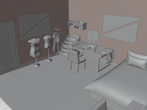 Sowon Bedroom Modelo 3D