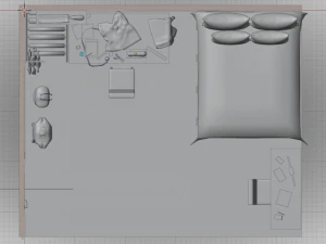 Sowon Bedroom 3D Model