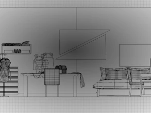 Sowon Bedroom 3D Model