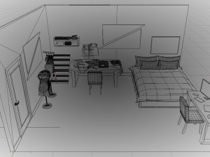 Sowon Bedroom Modelo 3D