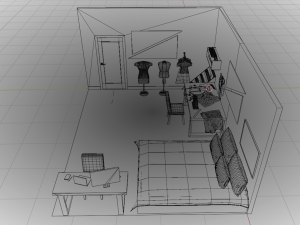 Sowon Bedroom Modelo 3D