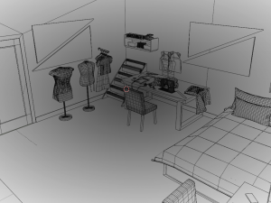 Sowon Bedroom Modelo 3D