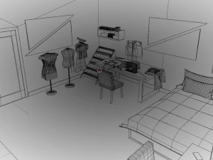 Sowon Bedroom 3D Model