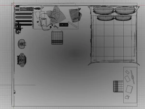 Sowon Bedroom 3D Model