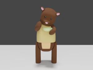 Camera da letto Bobae Modello 3D