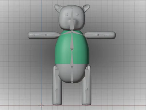 Camera da letto Bobae Modello 3D