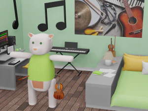 Chambre Yohan Modèle 3D