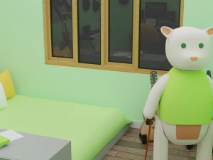 Chambre Yohan Modèle 3D