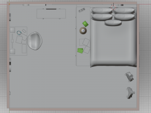 Yohan Bedroom 3D Model