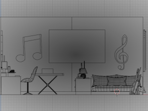 Yohan Bedroom 3D Model