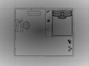 Yohan Bedroom 3D Model