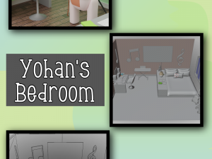 Yohan Bedroom 3D Model