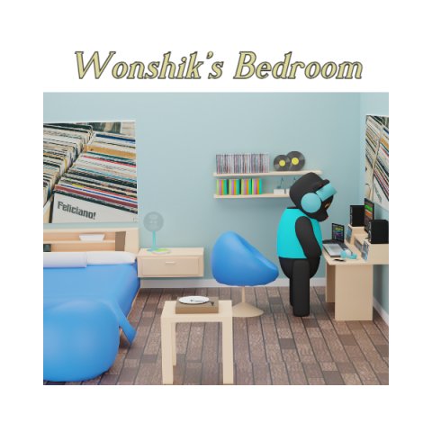 Wonshik Bedroom 3D Model .c4d .max .obj .3ds .fbx .stl .blend 