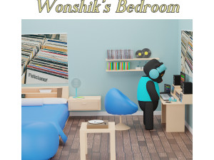 Wonshik Bedroom 3D Model