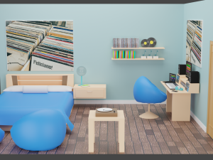 Wonshik Bedroom 3D Model