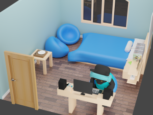 Wonshik Bedroom 3D Model