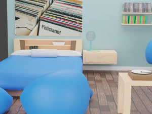 Wonshik Bedroom 3D Model