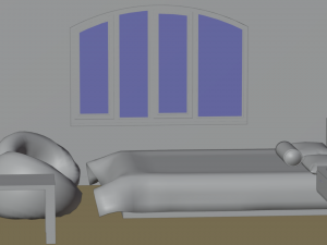 Wonshik Bedroom 3D Model