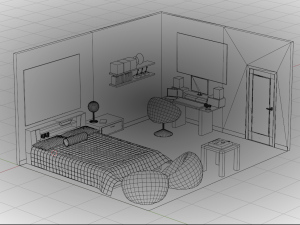 Wonshik Bedroom 3D Model