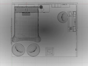Wonshik Bedroom 3D Model