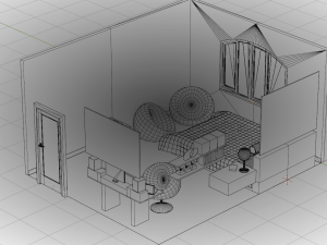 Wonshik Bedroom 3D Model