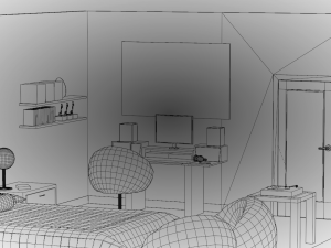 Wonshik Bedroom 3D Model