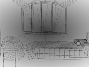 Wonshik Bedroom 3D Model