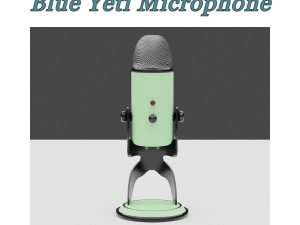 Blue Yeti Microphone 3D Model