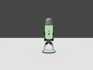 Blue Yeti Microphone Modèle 3D