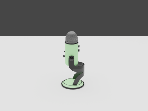 Blue Yeti Microphone Modèle 3D