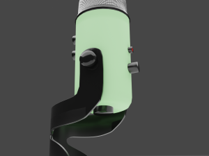 Blue Yeti Microphone Modèle 3D