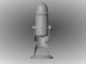 Blue Yeti Microphone Modèle 3D