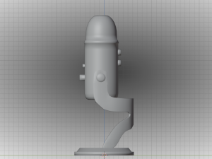 Blue Yeti Microphone Modèle 3D
