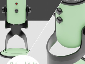 Blue Yeti Microphone Modèle 3D