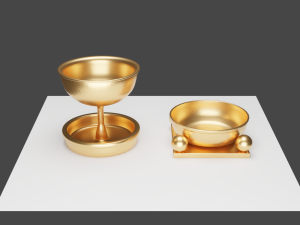 Bronze Lavers 3D Model