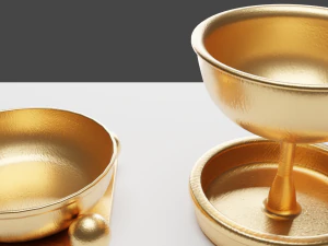 Bronze Lavers 3D Model