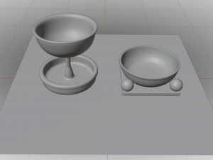 Bronze Lavers 3D Model