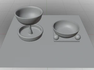Bronze Lavers 3D Model