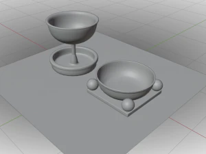 Bronze Lavers 3D Model