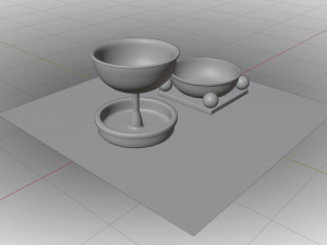 Bronze Lavers 3D Model