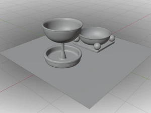 Bronze Lavers 3D Model