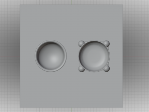 Bronze Lavers 3D Model