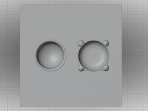 Bronze Lavers 3D Model