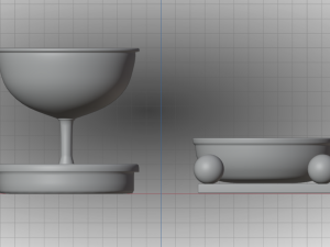 Bronze Lavers 3D Model
