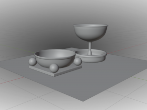 Bronze Lavers 3D Model