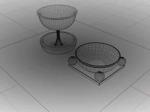 Bronze Lavers 3D Model