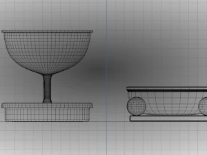 Bronze Lavers 3D Model