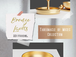 Bronze Lavers 3D Model