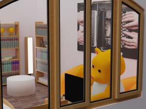 Haru Bedroom Modello 3D