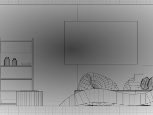 Haru Bedroom Modello 3D
